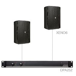 Audio sistem Audac Festa7.2 (Pojačalo DPA252, zvučnici XENO6)