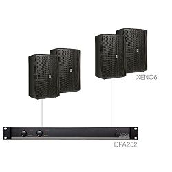Audio sistem Audac festa7.4 (Pojačalo DPA252, zvučnici XENO6)