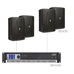 Audio sistem Audac Festa8.4 (Pojačalo SMA350, zvučnici XENO8)