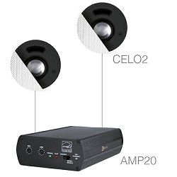 Audio sistem Audac Senso2.2 (Pojačalo AMP20, zvučnici CELO2)