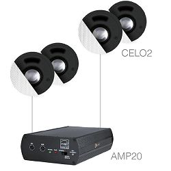 Audio sistem Audac Senso2.4 (Pojačalo AMP20, zvučnici CELO2)