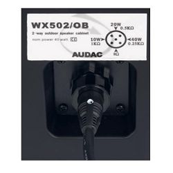 Zidni nadgradni zvučnik Audac WX502/O